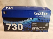 NEW GENUINE - BROTHER TN730 BLACK TONER CARTRIDGE - SEALED BAG TN-730