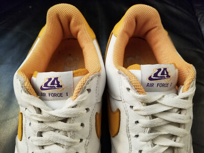 nike air force 1 low la los angeles lakers canyon gold 624040-173
