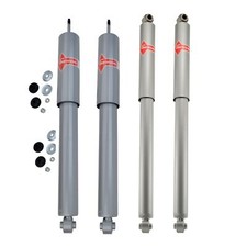 New Front Rear Shock Absorbers Kyb Gas-a-just For Ford F-350 1980-1997 Rwd
