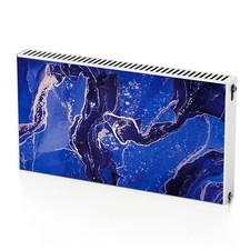 Elegant Modern Radiator Cover Magnet Screen Skin Mat Imitation Marble