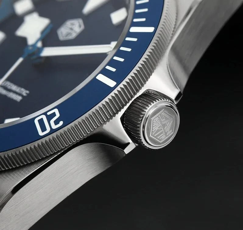 Reloj de buceo San Martin SN0121T Titanio NH35 EE. UU. Envío en STOCK Foto 2 de 4