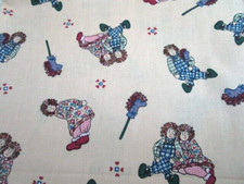 Raggedy Ann/Andy fabric 5 yards Princess Fabrics 1119