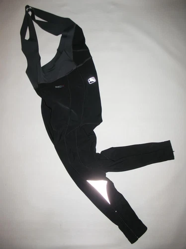 Giordana Bodyclone Fleece Bib Cycling Bike Pants Tights Lady Women Black 4-L/46