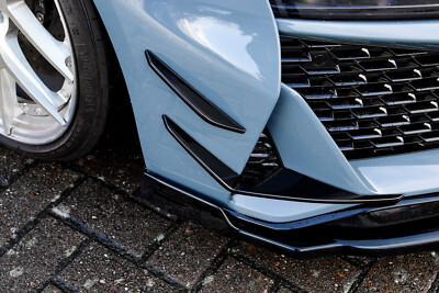 4 tlg. Spoilerecken Flaps Canards Luftführung aus ABS für Audi R8 4S Facelift