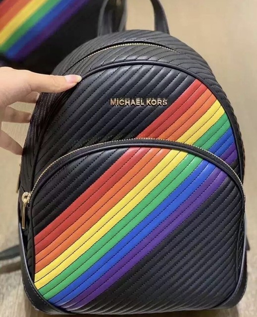 mk rainbow backpack