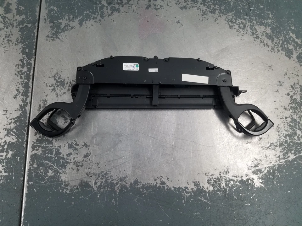 Porsche 911 Turbo S 991 2016 soporte para bebidas con adornos de cuero negro #6242 LL7 Foto 3 de 4