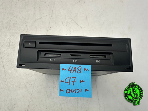 2017-2018 AUDI Q7 AUDIO RADIO RECEIVER SD CD PLAYER HARMAN 4M1035025A OEM - Foto 9 di 9
