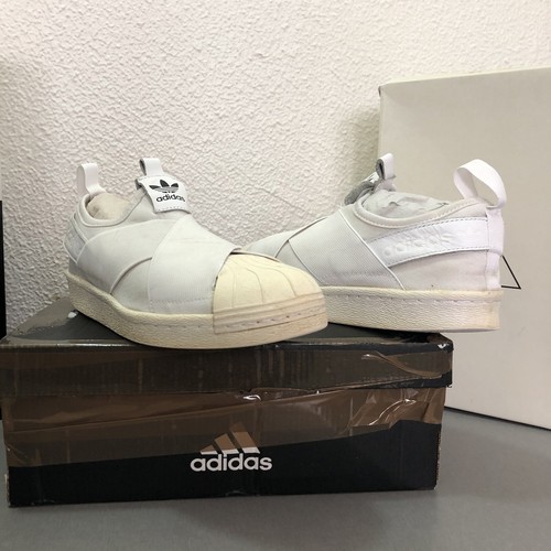 Baskets Adidas Originals Superstar Slip-On Sneakers S81338 / Eu 36 US 5 Blanc - Photo 5/11