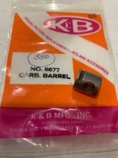 K&B Mecoa  Engine Carburetor Barrel Part Only IB OB DF  ?? Engines New Old Stock
