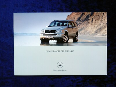 Mercedes-Benz M-Klasse Prospekt 5.2001 Modelle: ML270 CDI ML320 ML500 ML 55 AMG