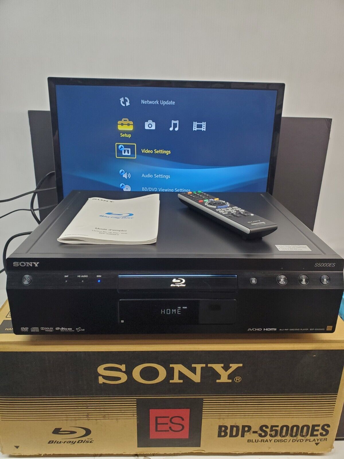 SONY BDP-S5000ES ブルーレイ用のオリジナル光レーザーピックアップ