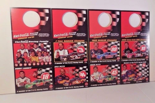 2000 NASCAR Coca-Cola Racing Family 16 Card Set Adam Petty , Dale Earnhardt More