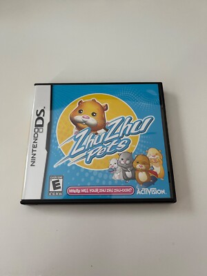 Zhu Zhu Pets Nintendo DS Video Game With Manual & Case