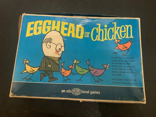 1967 Egghead or Chicken Game by 3M eduPlaytional Games - Picture 5 of 5
