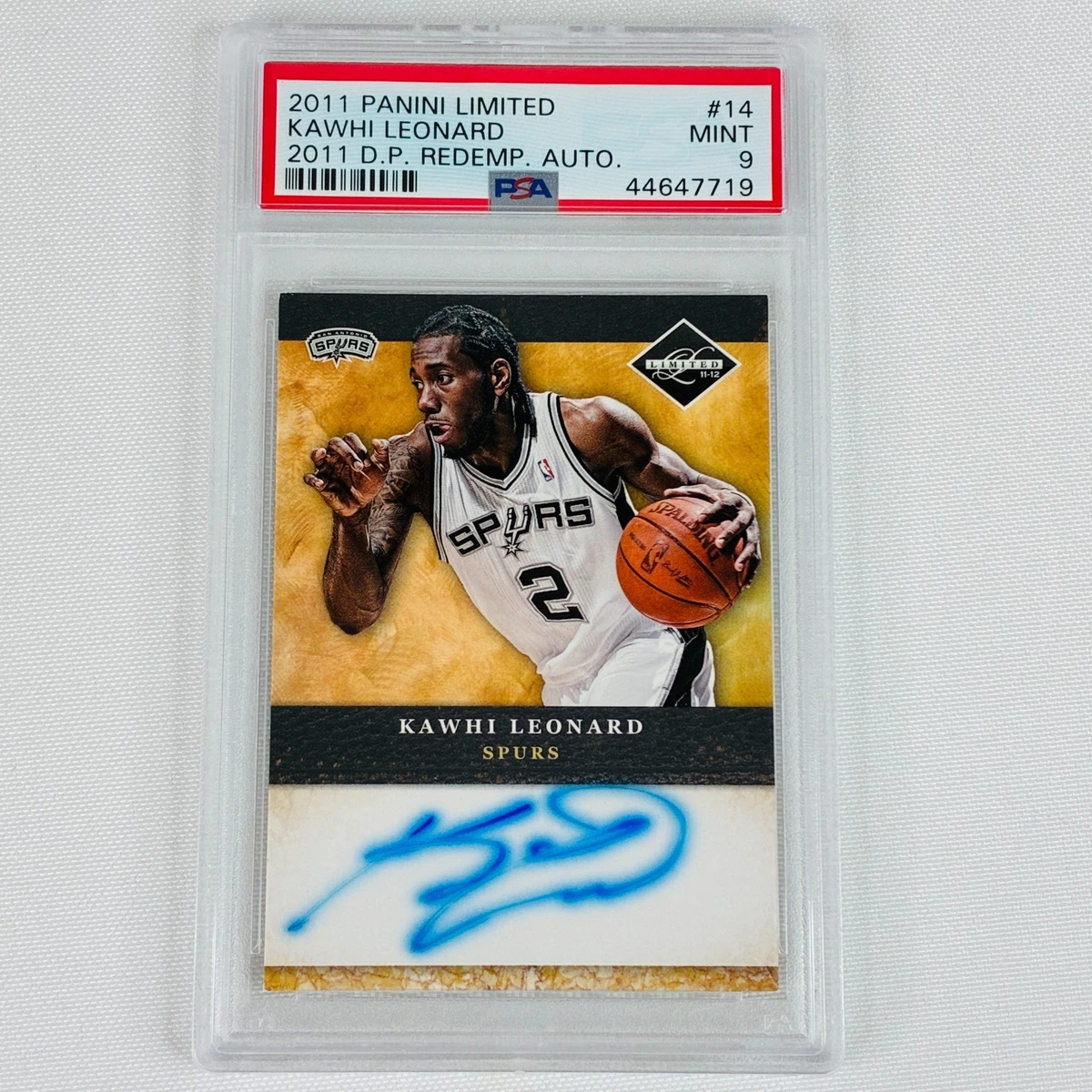 Kawhi Leonard Basketball Autographed Sports Trading Cards