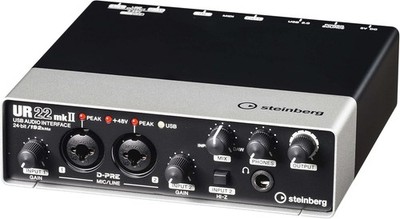 Steinberg UR22 MKII 192 kHz USB Audio Interface - Schwarz