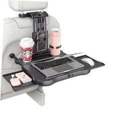 Car Back Seat Tray with Extendable Table, Car Travel Desk for Laptop back seat