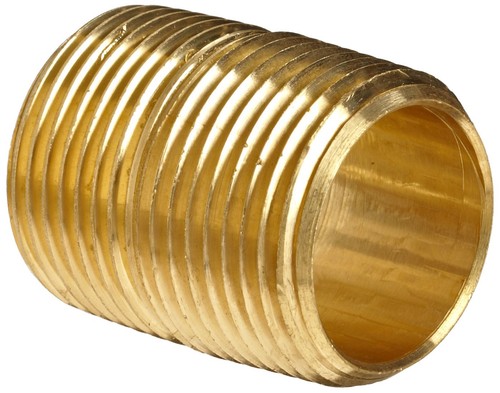 Brass Close Nipple by , 3/4" NPT Male