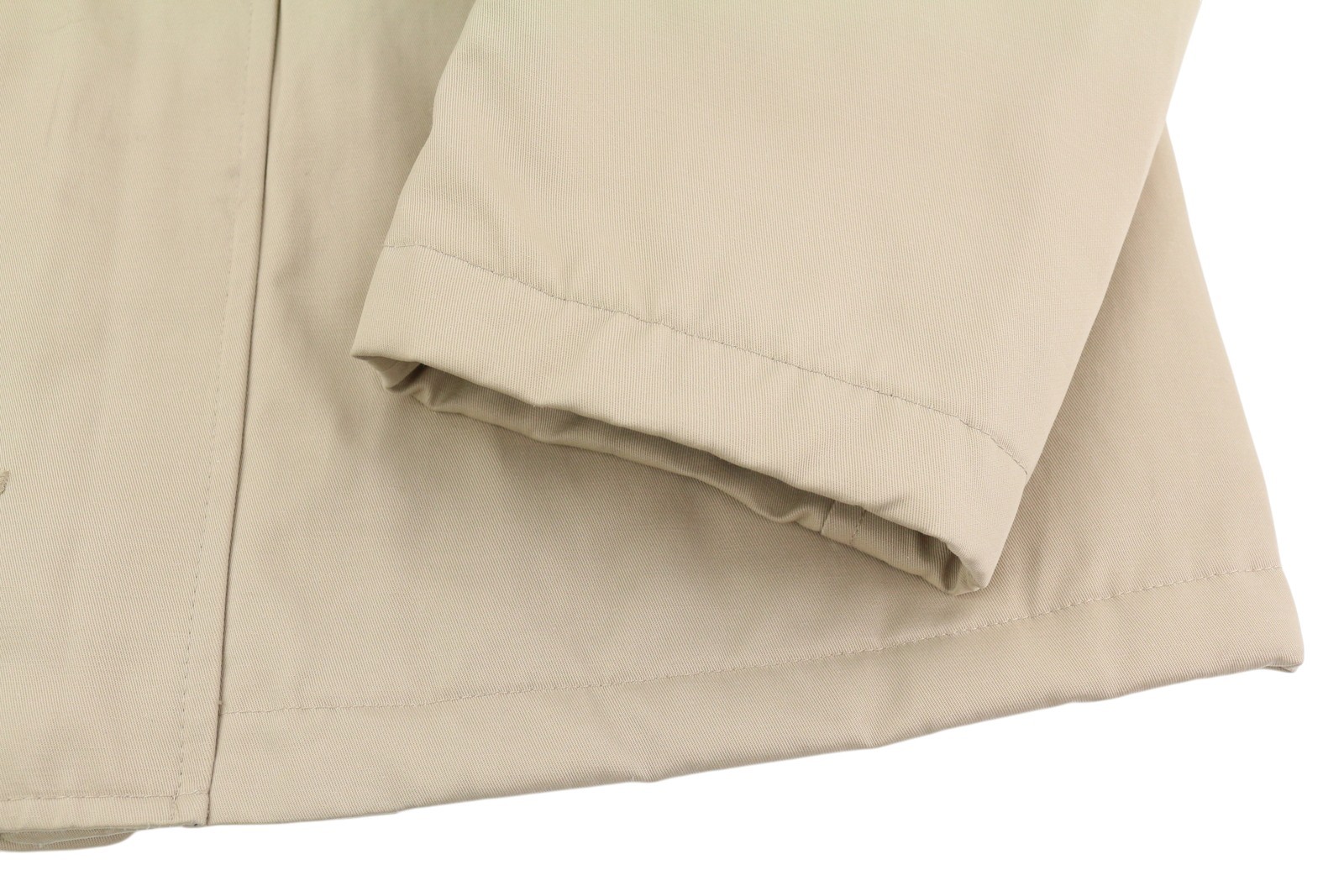 YVES SAINT LAURENT Men Jacket 48 Beige Full Zip Spread Collar Lined Pockets thumbnail 6