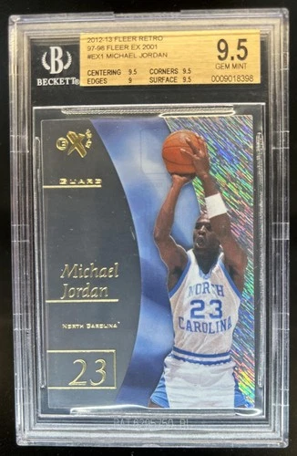 Jordan 2012 Fleer Jordan #EX-1