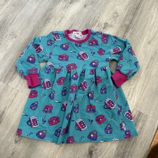 Vintage 90s 1995 Gymboree Girls Dress Rainbow Tag School Days 3/4 Handbags