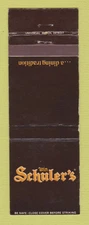 Matchbook Cover - Win Schuler's Ann Arbor Jackson Flint East Lansing MI