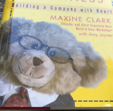 WOMEN IN BUSINESS book 1st ed THE BEAR NECESSITIES signed Clark Build-A-Bear vtg