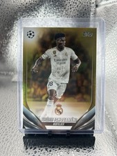 2023-24 Topps Chrome UEFA CC Aurelien Tchouameni Real Madrid Gold Refractors /50
