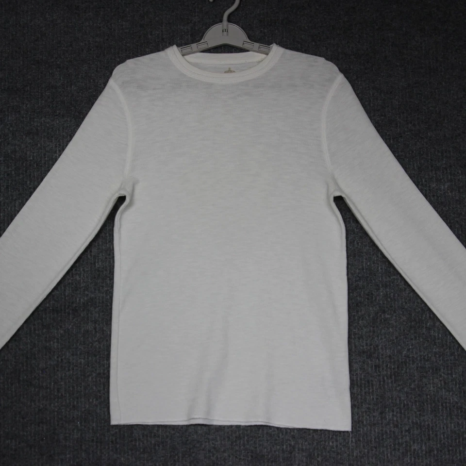 Camiseta térmica Y2K Helix manga larga cuello redondo para hombre M capa blanca aflicción Foto 2 de 4