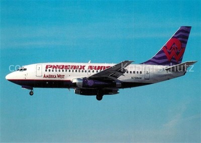 Aircraft Civil Phoeix Suns America West Boeing 737-112 N708AW cn 19771