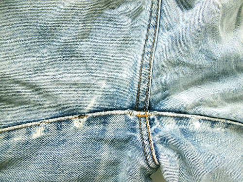 *HOT VTG LVC Men LEVI'S 502 BIG E SELVEDGE JP TALON Zip Jeans 32 x30 (Fit 30x30) - Picture 18 of 19