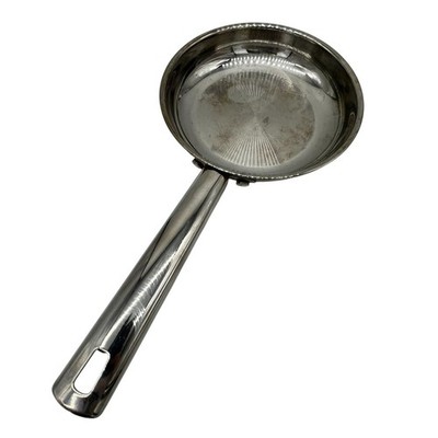 Wolfgang Puck 8in 18/10 Stainless Steel Omelet Pan Round Cookware Silver 042019