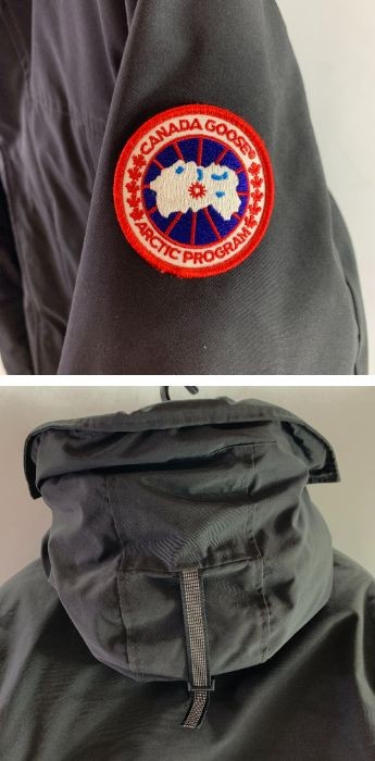 CANADA GOOSE 3400M SANFORD Hoodie Sanford down jacket black XS thumbnail 3