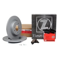 Zimmermann Bremsscheiben Ø 278Mm BeläGe FüR Opel Signum Vectra C Saab 9-3 Hinten