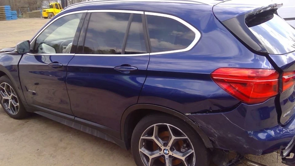 BMW X1 F48 2016-2021 volante de cuero negro OEM 32 30 6 860 358 Foto 4 de 4