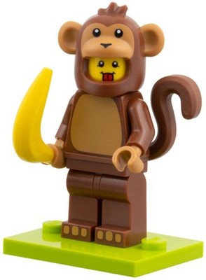 LEGO  Set col28-4 - Monkey Costume Fan