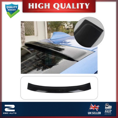 FÜR BMW 3ER F30 2012-2019 HECK DACH SPOILER FENSTER FLÜGEL LIPPE GLANZ SCHWARZ M-P
