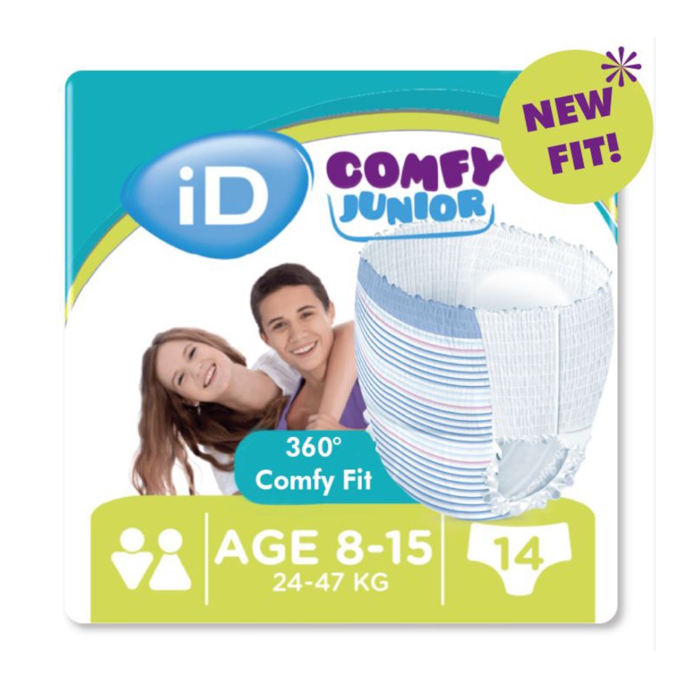 iD Comfy Junior Pants 8-15 Jahre, für Kinder, 14er Pack, PZN: 19367022