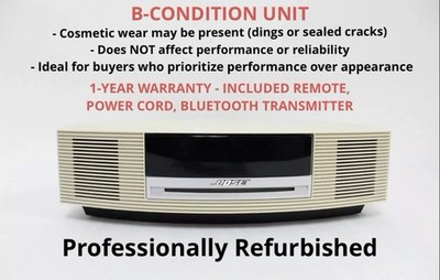Bose Wave Music System AM/FM Radio and CD Player AWRCC2 *FULLY REFURBISHED*