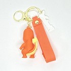 Pokémon Charmander Keychain Keyring Strap, Orange/Yellow Anime — photo 2