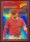 2026 Topps Chrome Black Mike Trout Red Refractor (Raw)