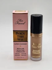 Too Faced Light Beige Born This Way Multi Use Sculpting Concealer Full Size New