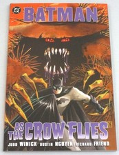 Batman As The Crow Flies TPB 1st Print DC Comics Trade Paperback TPB OOP
