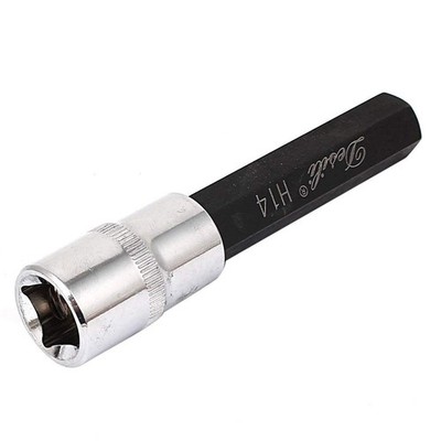 Utoolmart 1/2'' Drive x H14 (14mm) Hex Bit Socket, S2 Steel Bits, CR-V Sockets...