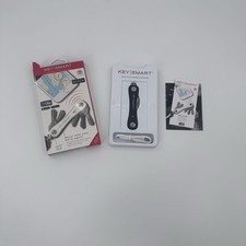 KeySmart - Compact Key Holder Pro w/LED Light Tile Smart Location- Smart Key