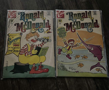 Vintage Ronald McDonald Comic Book Nov. No. 2 and  No. 4 Low Print Run 1970