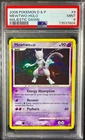 Mewtwo 9/100 Majestic Dawn Holo Pokemon 2008 Hand Swirl PSA 9