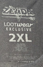 The Legend Of Zelda Lootwear Exclusive Tshirt - Sz 2XL - Nintendo - Link - NES