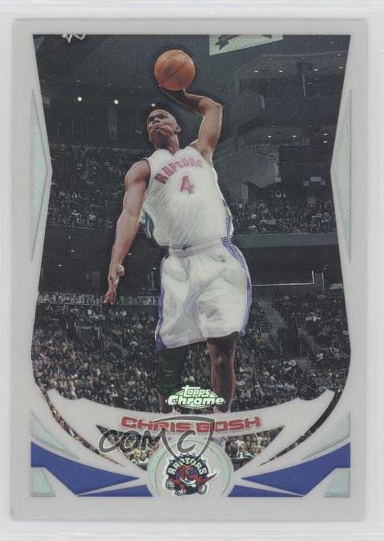 2004-05 Topps Chrome Refractor Chris Bosh #4 HOF 04xs