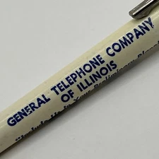 VTG Mechanical Pencil GENERAL TELEPHONE COMPANY OF ILLINOIS GTE